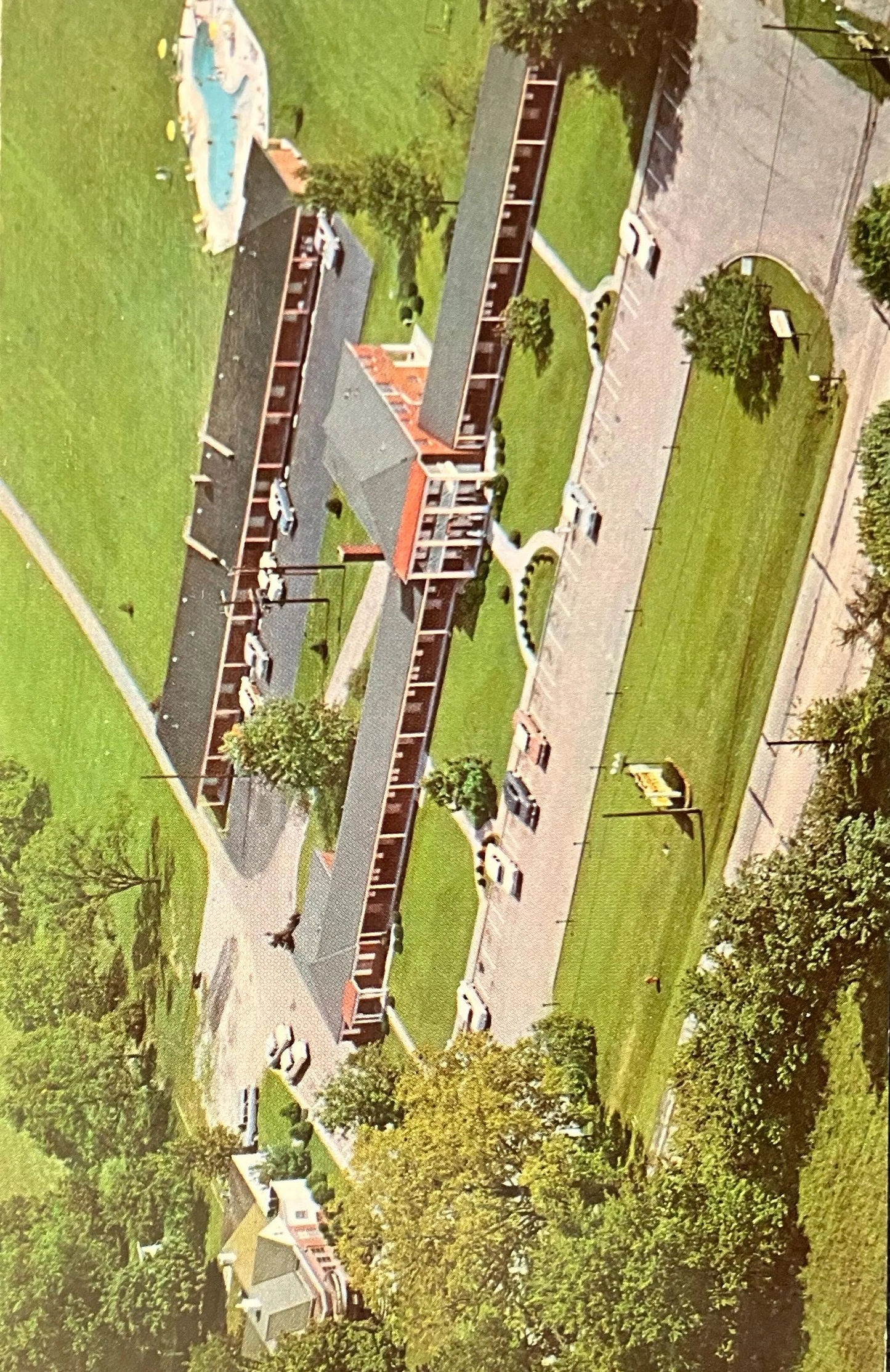 The Melrose Motel - Prospect, Kentucky - Vintage Motel Postcard