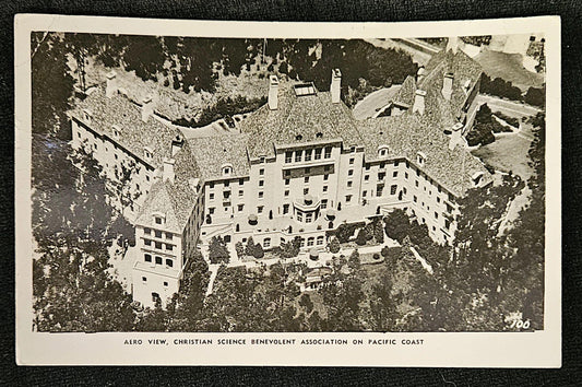 RPPC Christian Science Benevolent Association Pacific Coast, California - Vintage Postcard