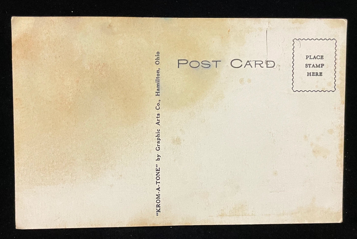 Partial View of Vast Naval Hospital, San Diego, California (Boren Photo) - Early 1920s Hospital Postcard - Krome-A-Tone print