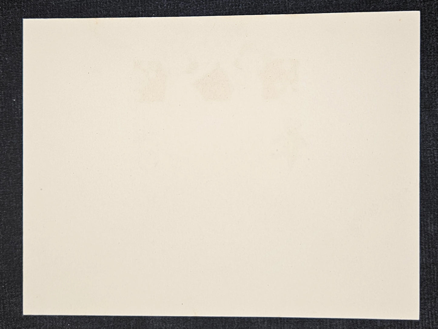 Art Deco Children's Birthday Card For Age Three from 1910 - Two children and Teddy Bear celebrate wi