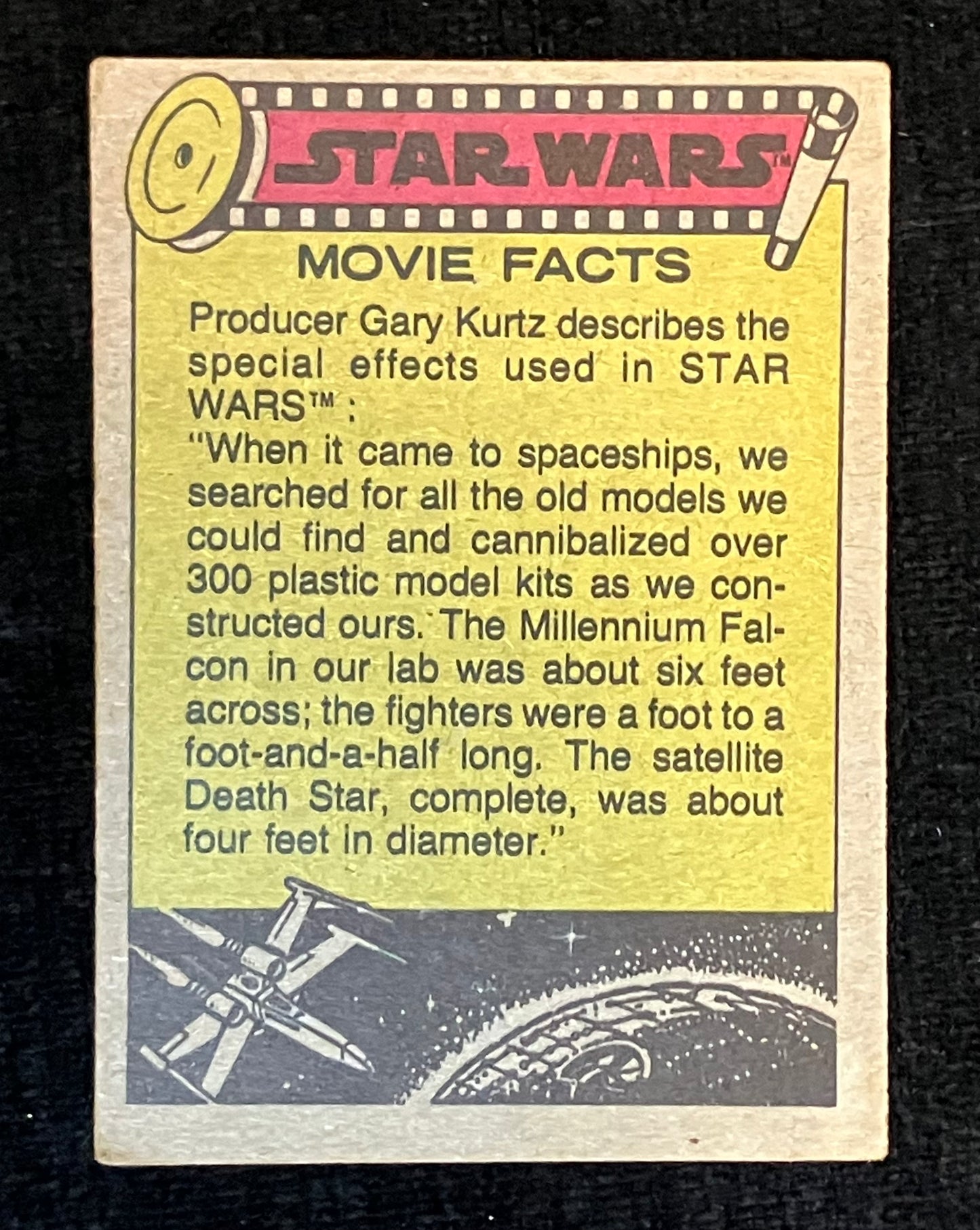 Star Wars Trading Card #73 "The droids wait for Luke" - 1977 Topps Series 2 Trade Cards