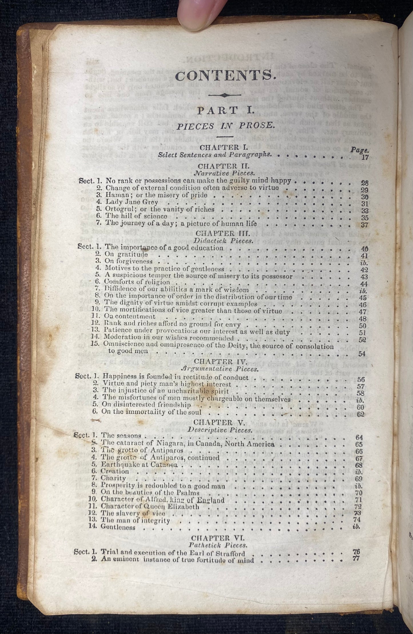 The English Reader printed in 1833; or, Pieces in Prose and Poetry, from the Best Writers By Lindley Murray
