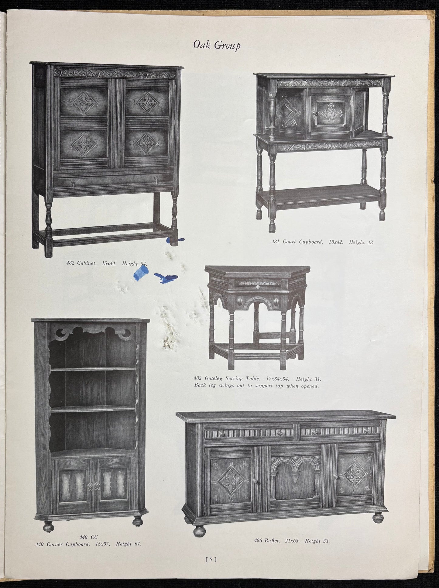 Baker Furniture Factories Catalog - 1930 Allegan, MI - Baker Furniture Descriptions - RARE find for Collector or Dealer.