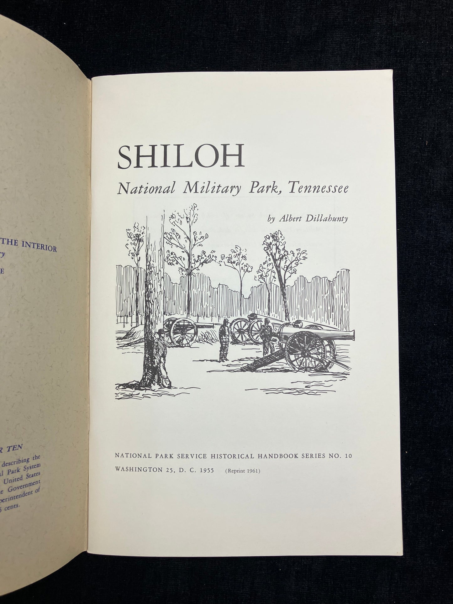 Civil War Memorabilia 1955 Historical Handbook - Shiloh - National Military Book