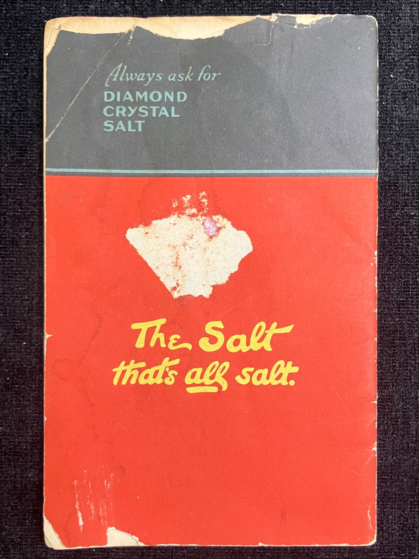 One Hundred and One Uses for Diamond Crystal Salt - 1926 Vintage Advertising Booklet (As Seen in Blog!)