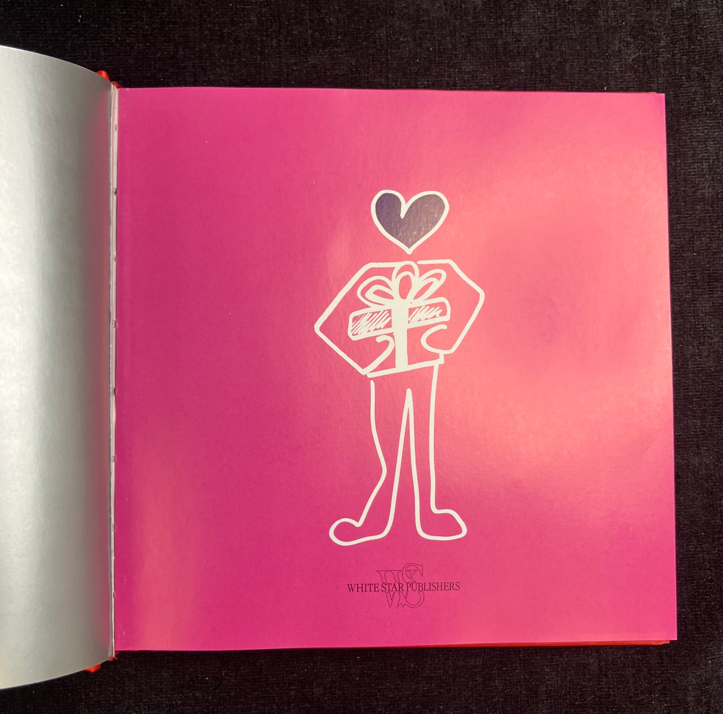 Small Hardcover Birthday Book - Andy Warhol Cake on Cover - Famous Birthday Geetings inside- Great Gift