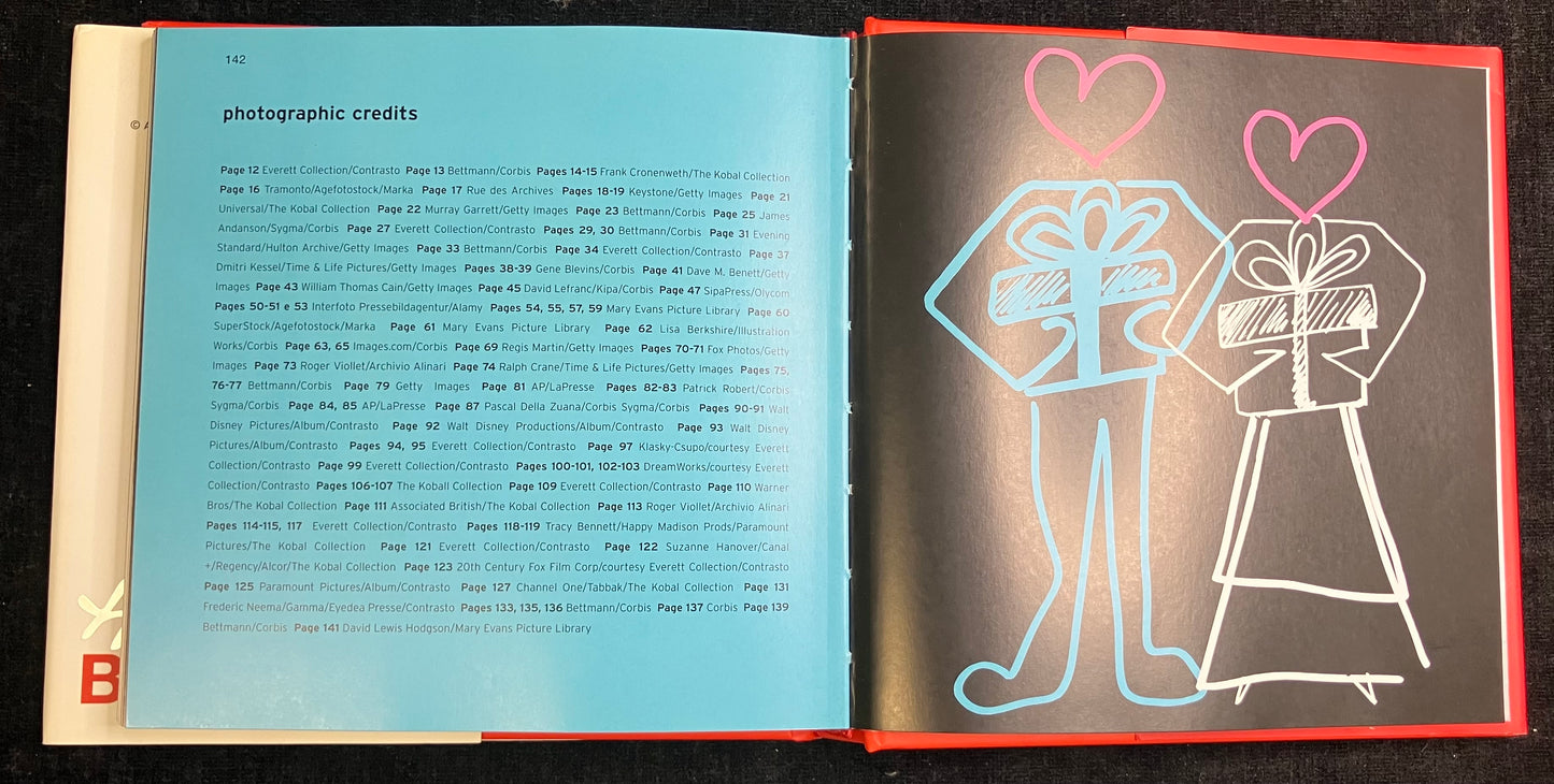Small Hardcover Birthday Book - Andy Warhol Cake on Cover - Famous Birthday Geetings inside- Great Gift