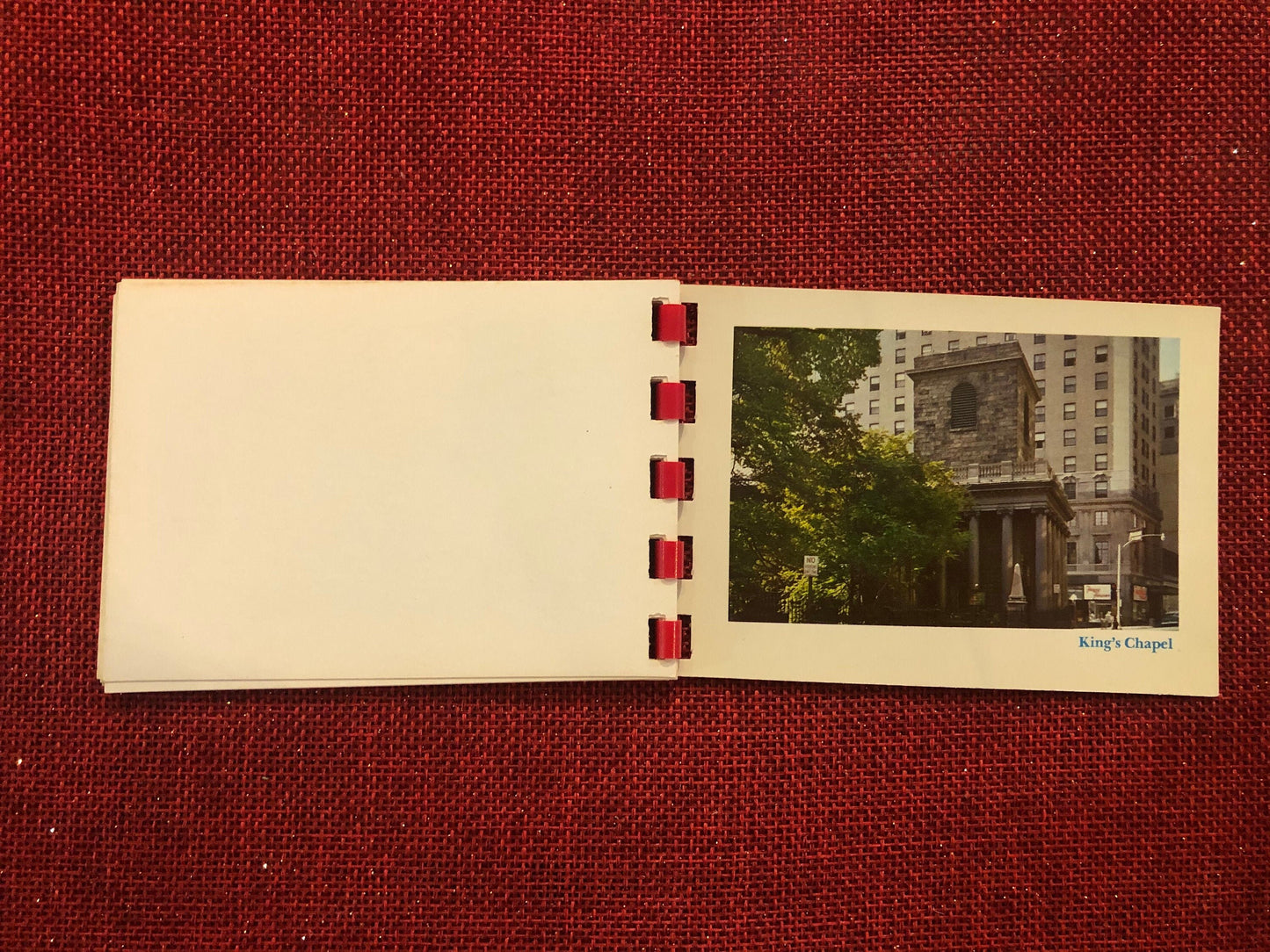Historic Boston Freedom Trail Kodachromes Natural Color Flip Book