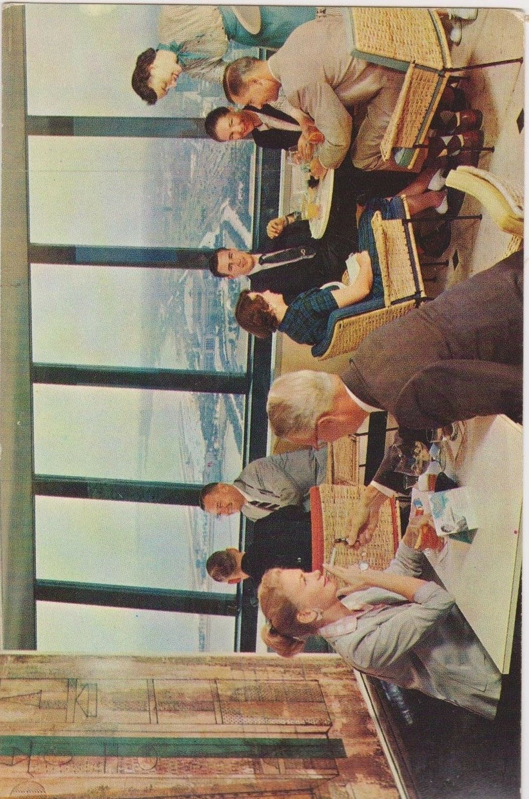 Top of the Rock Lounge of Chicago, Illinois Vintage Postcard