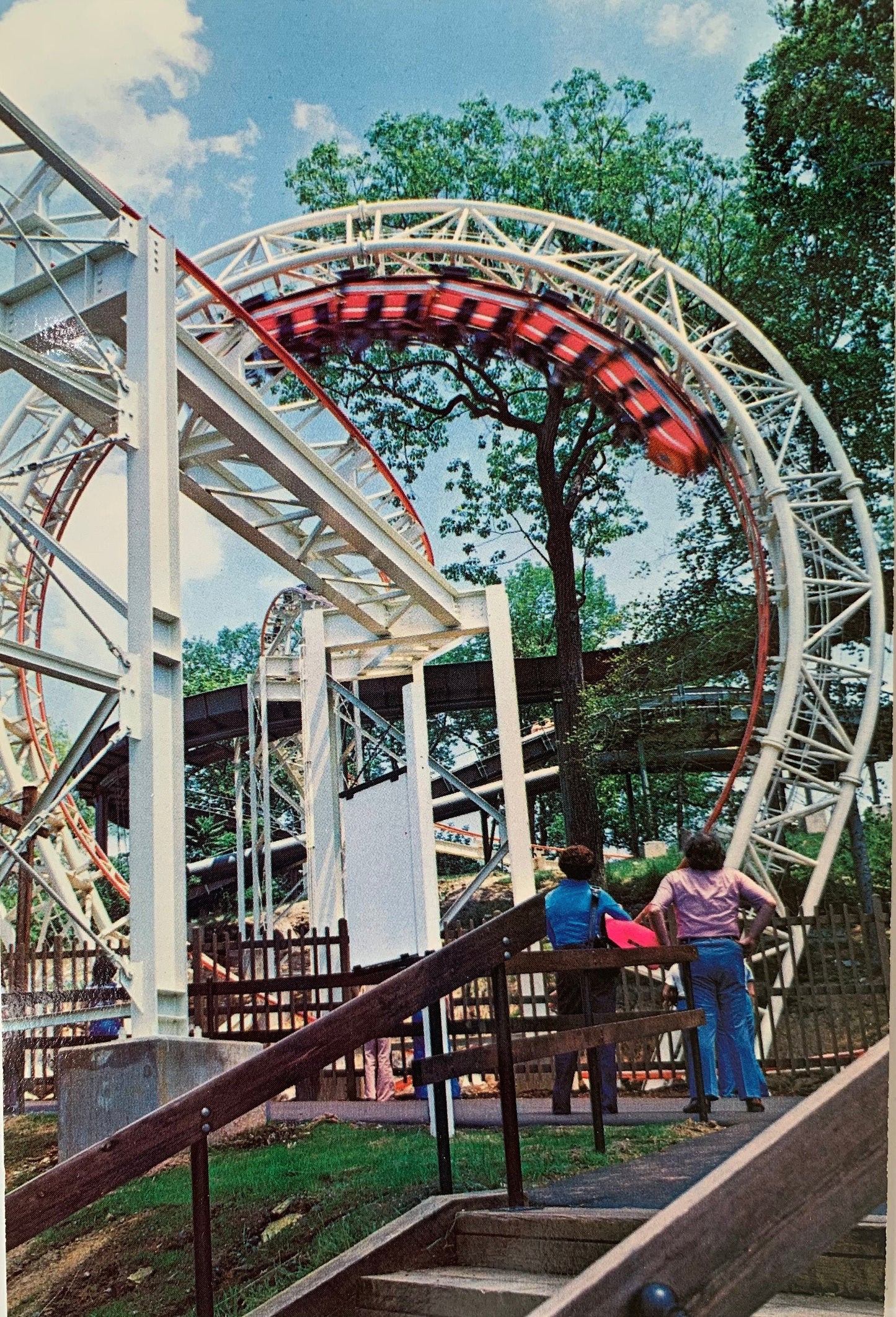 Hershey Park in Hershey, Pennsylvania, Vintage Postcard