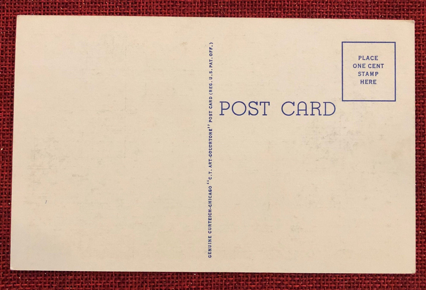 Fountain in Memorial Park, Muskegon, Michigan - Vintage Postcard