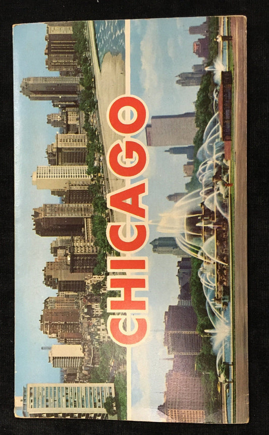 Chicago Accordion Brochure, Chicago, Illinois - 1950s/1960s Vintage Postcard