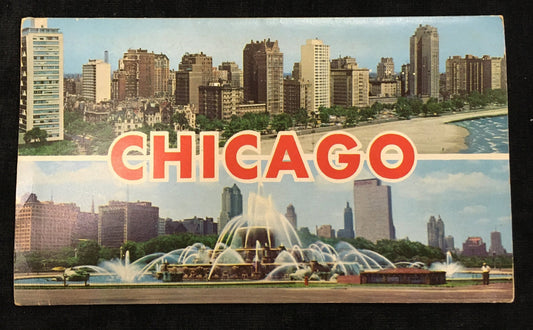 Chicago Accordion Brochure, Chicago, Illinois - 1950s/1960s Vintage Postcard