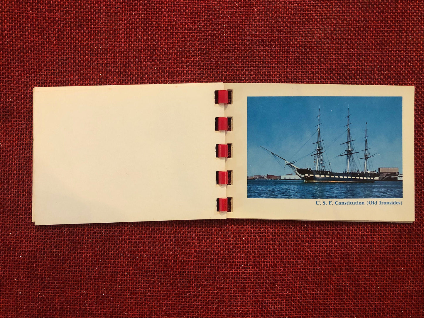 Historic Boston Freedom Trail Kodachromes Natural Color Flip Book