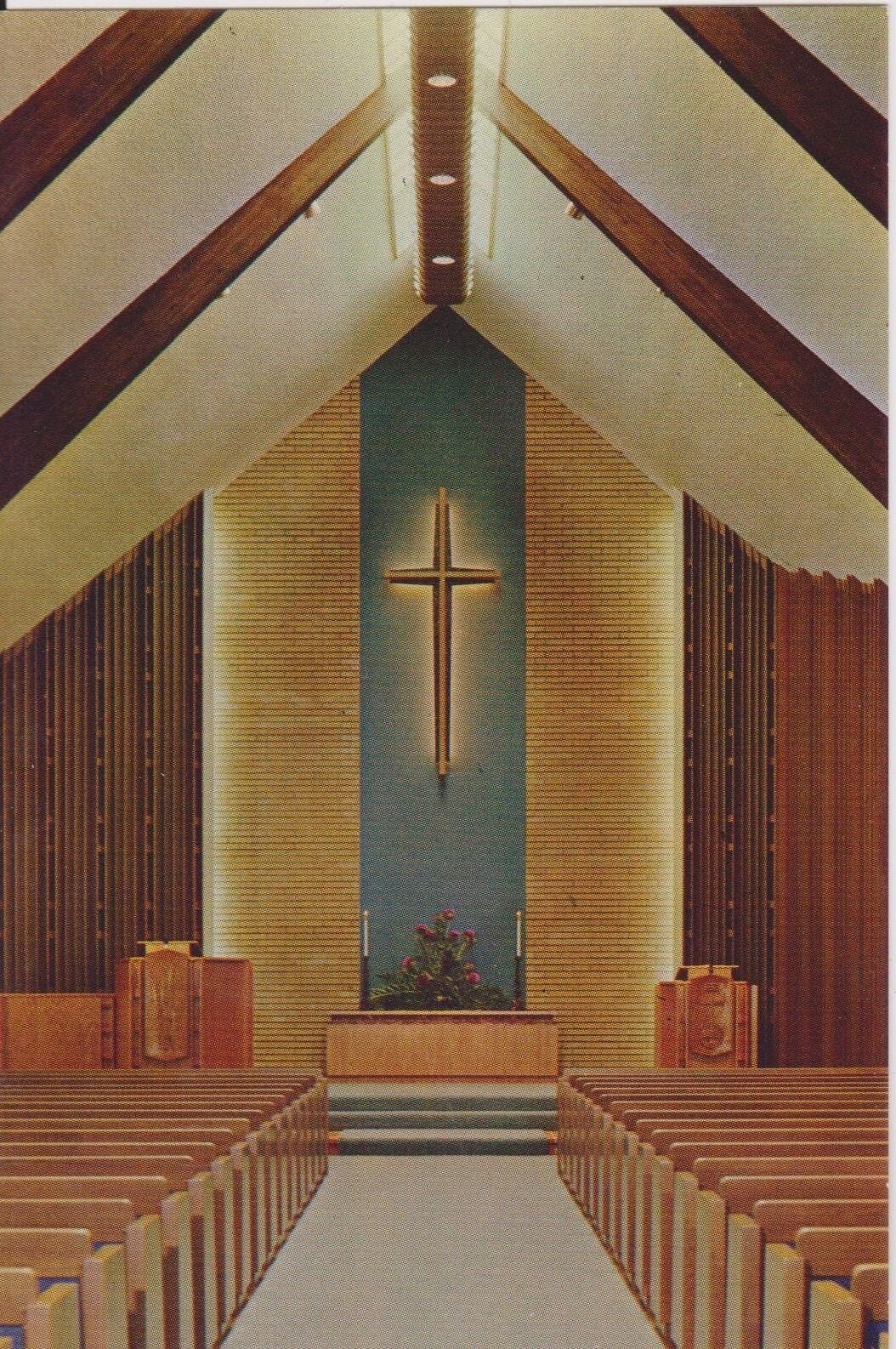 Neighborhood Congregational Church, Laguna Beach, California - Vintage Postcard
