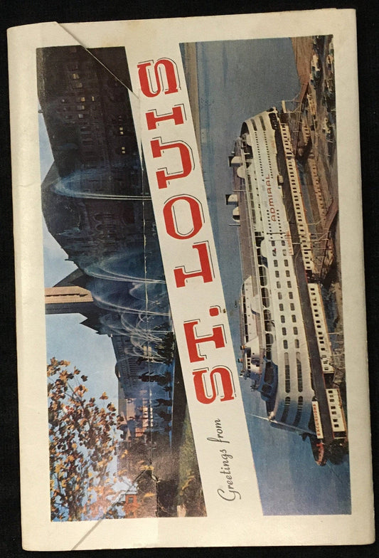 St. Louis Accordion Brochure Vintage 1950s