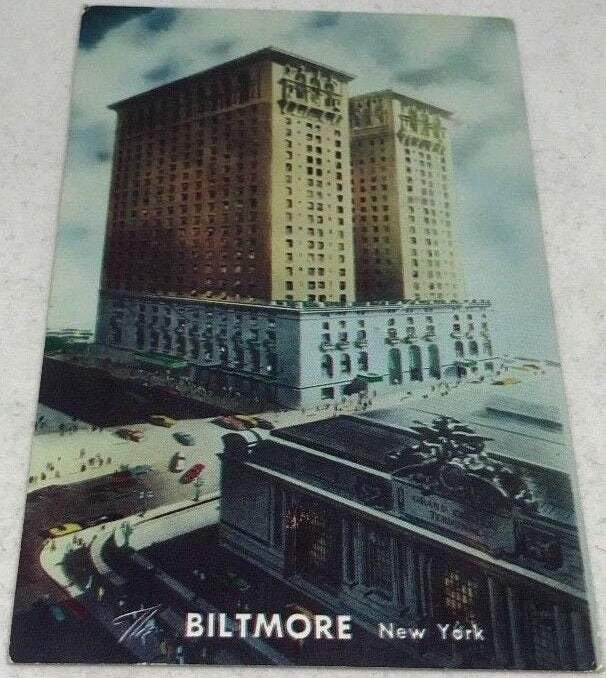 The Biltmore - VIntage New York Postcard