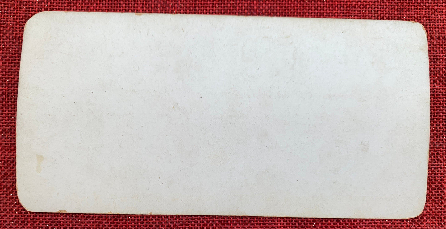 Canal above the Railroad Bridge - Yokohama, Japan - Vintage Stereo Card 1890s