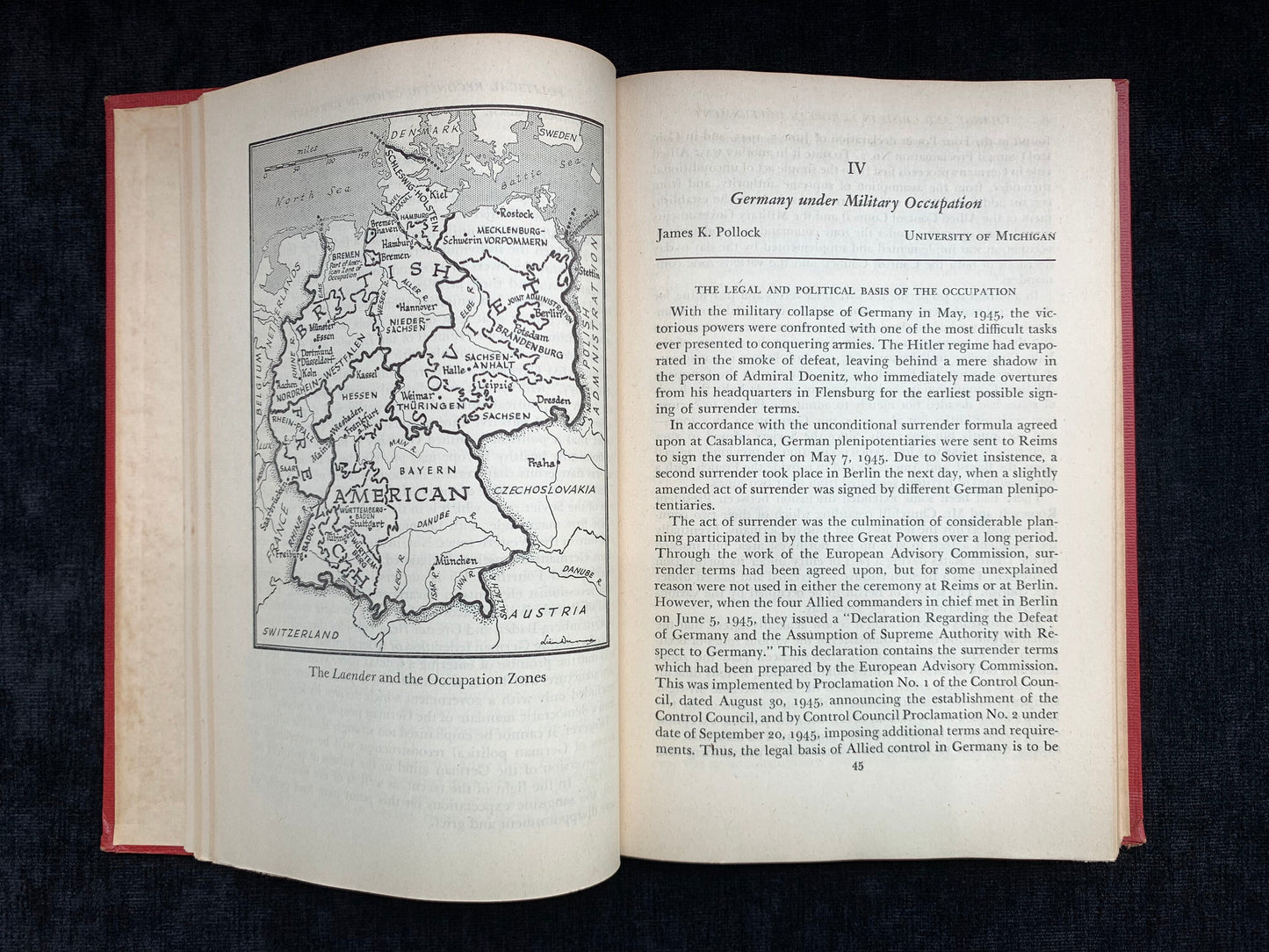 Change and Crisis in European Government, 1947, Edited by James Kerr Pollock