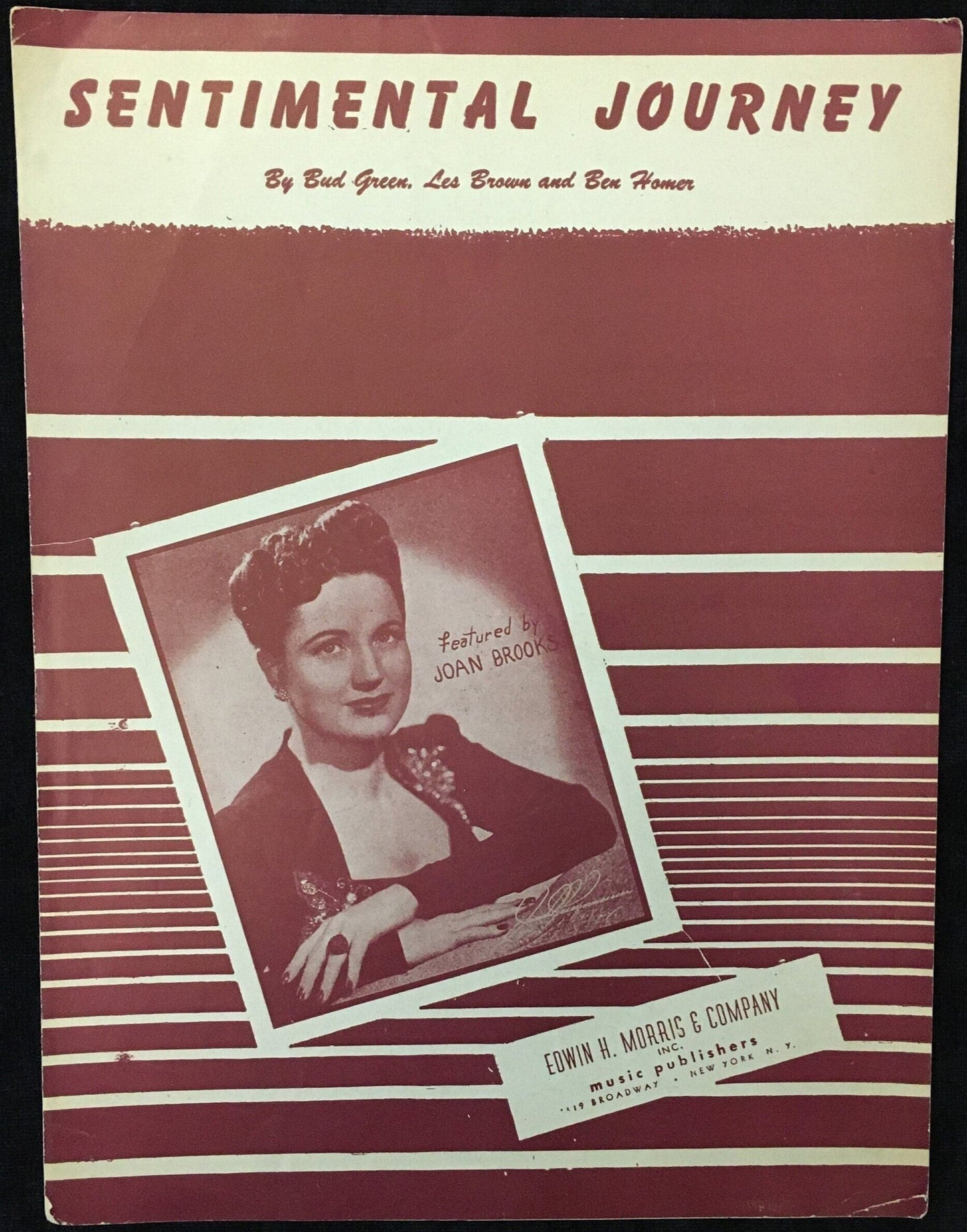 Sentimental Journey - Bud Green, Les Brown, Ben Homer Feat. Joan Brooks 1944