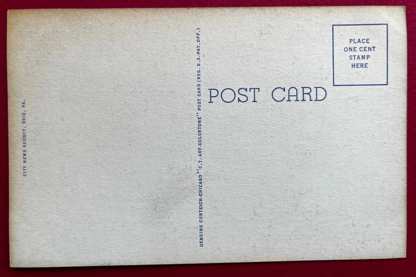 Erie County Court House, Erie, Pennsylvania - 1942 Linen Postcard no. 76