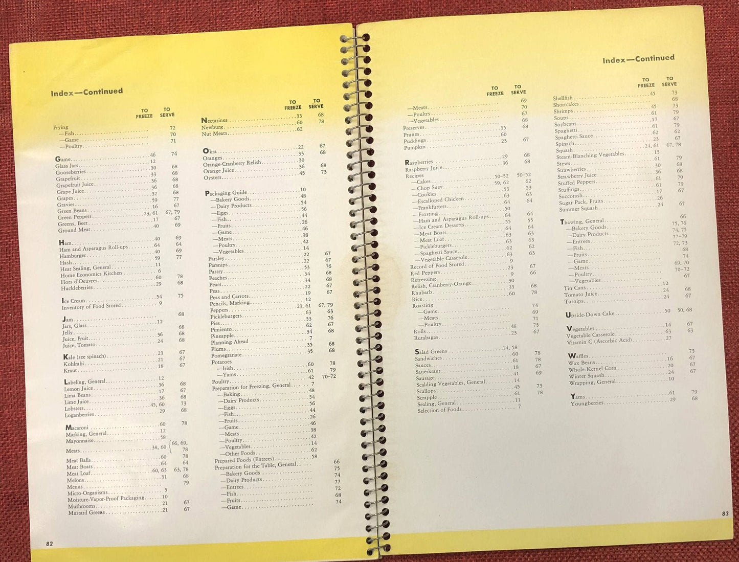 International Harvester How to Freeze Foods Vintage Recipe Book
