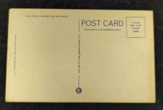 Washington State Capitol Building, Olympia, Washington - Vintage Postcard 1940s