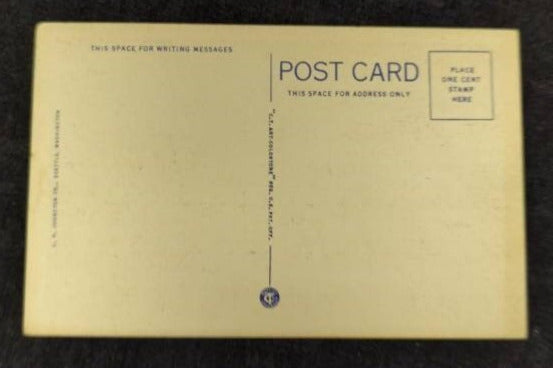 Washington State Capitol Building - Olympia, Washington - 1930s Linen Postcard