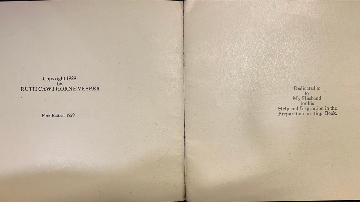 Vintage Rhythmic Sketches For Kindergarteners - Volume Two First Edition - 1929