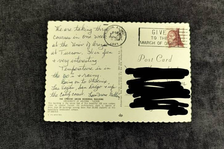 University of Arizona - Vintage Postcard