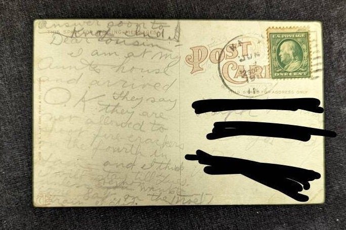 Lake Front Park, Hammond, Indiana - Vintage Postcard