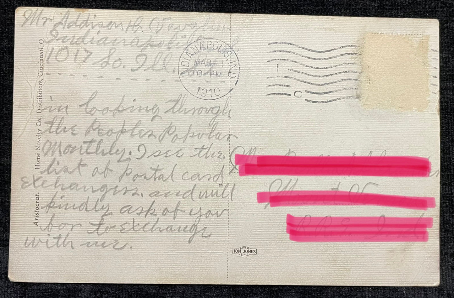 Clifton Public School on Clifton Ave., Cincinnati, Ohio - Vintage School Postcard