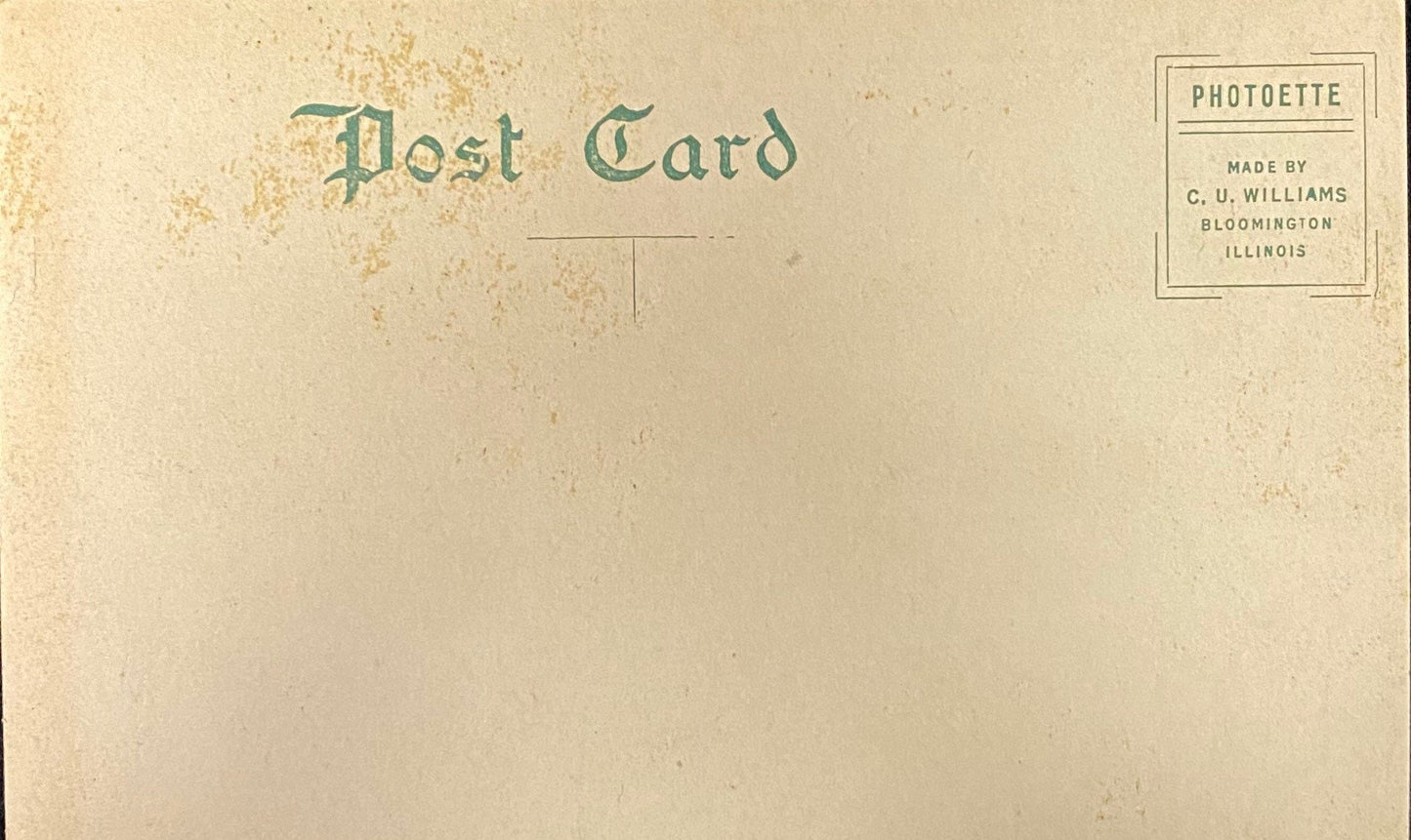 Libby Pond Stock's Park Hillsdale, Michigan - 1910s Vintage Postcard