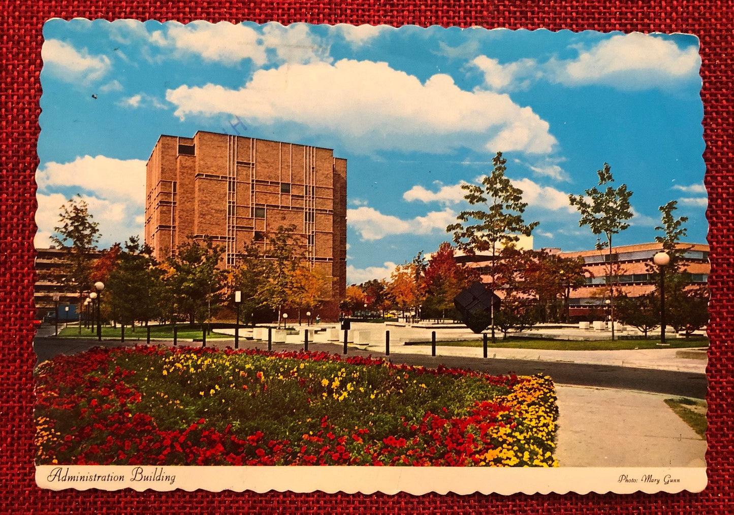 University of Michigan Administration Building, Ann Arbor, Michigan - Vintage Postcard
