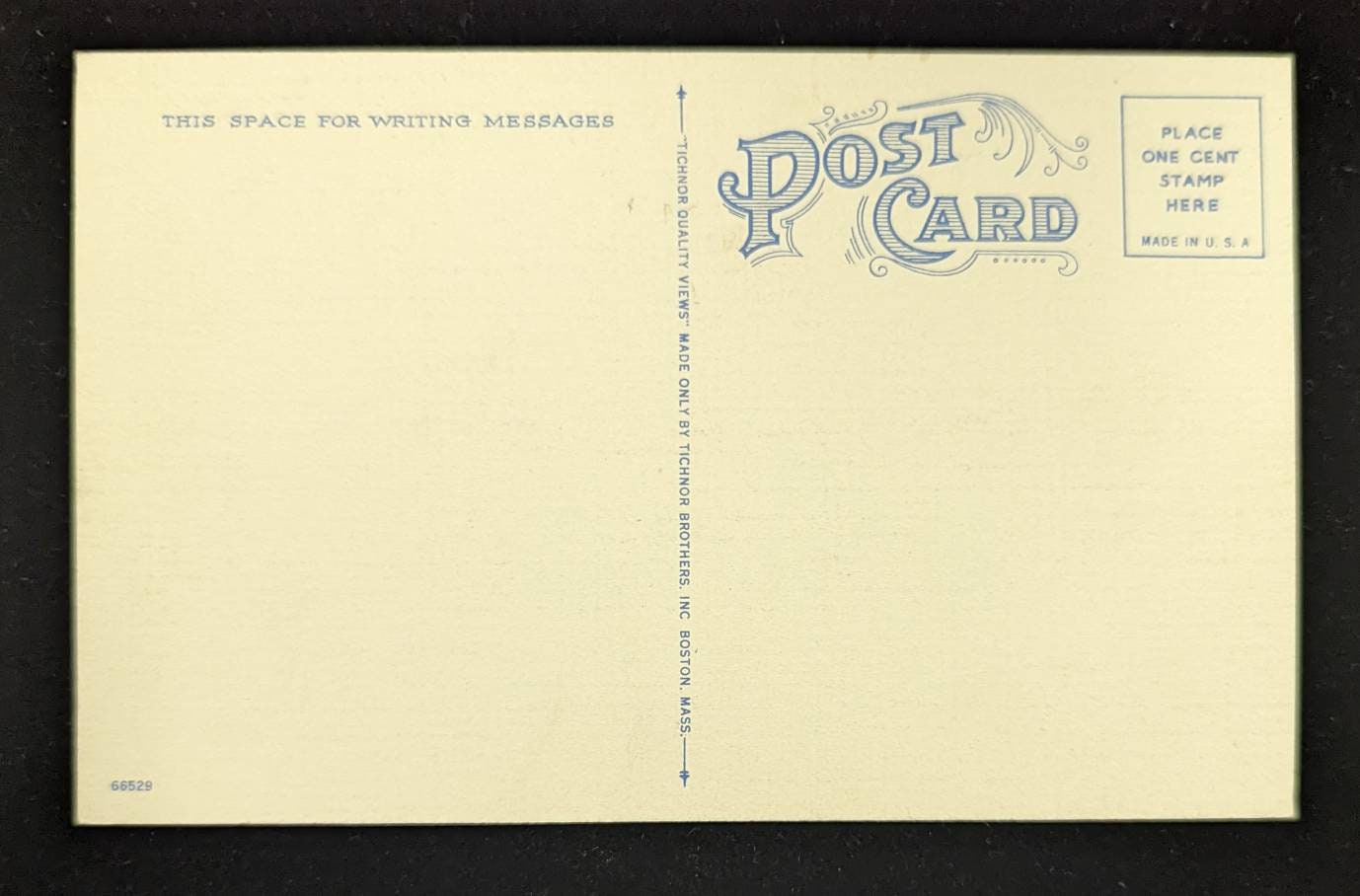 Grand Haven Harbor and Lake Michigan, Grand Haven, Michigan - Linen Postcard