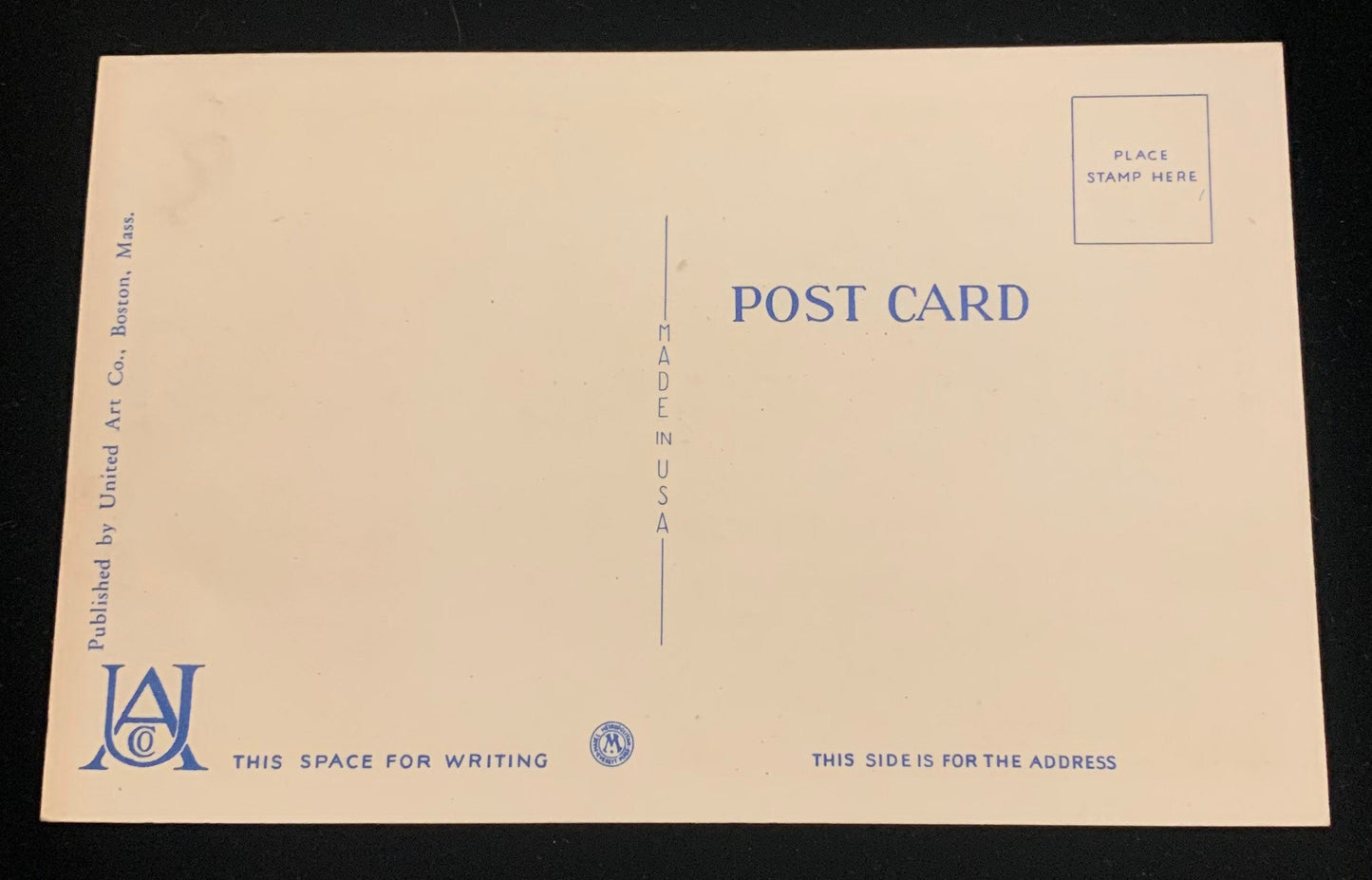 Campus - Harvard College - Cambridge, Massachusetts - 1940s Linen Postcard