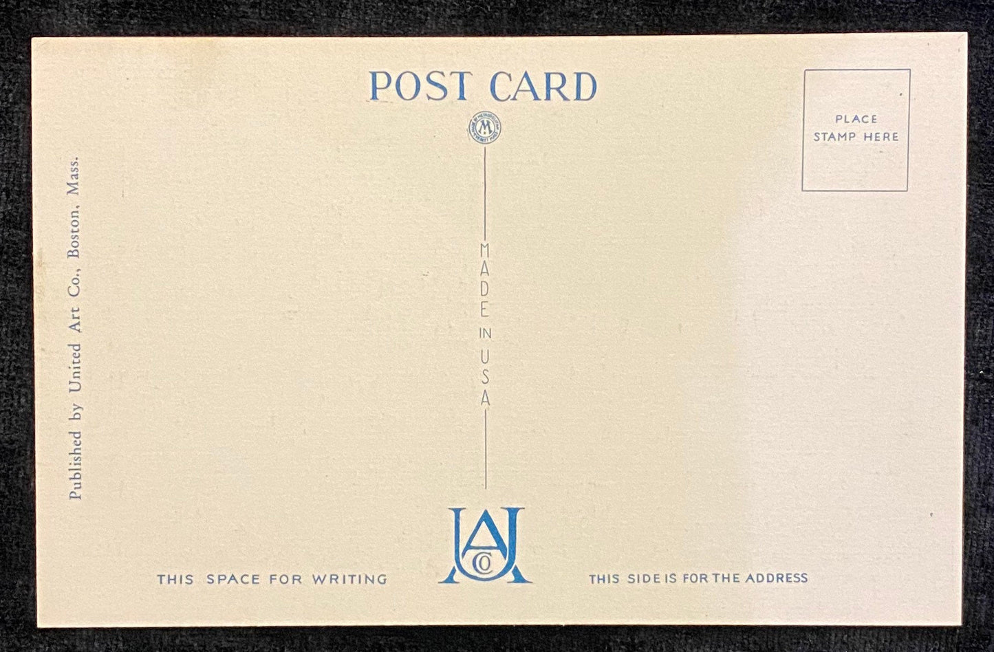 Brewer's Fountain - Boston Common - Showing State House - Boston, Massachusetts - 1940s Linen Postcard