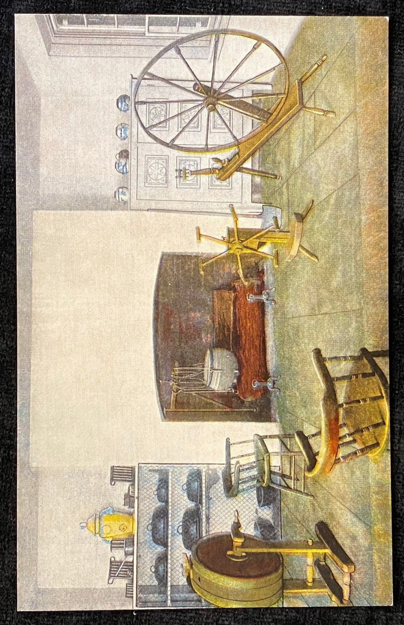 Kitchen of Hermitage - Nashville, Tennessee - Linen Postcard