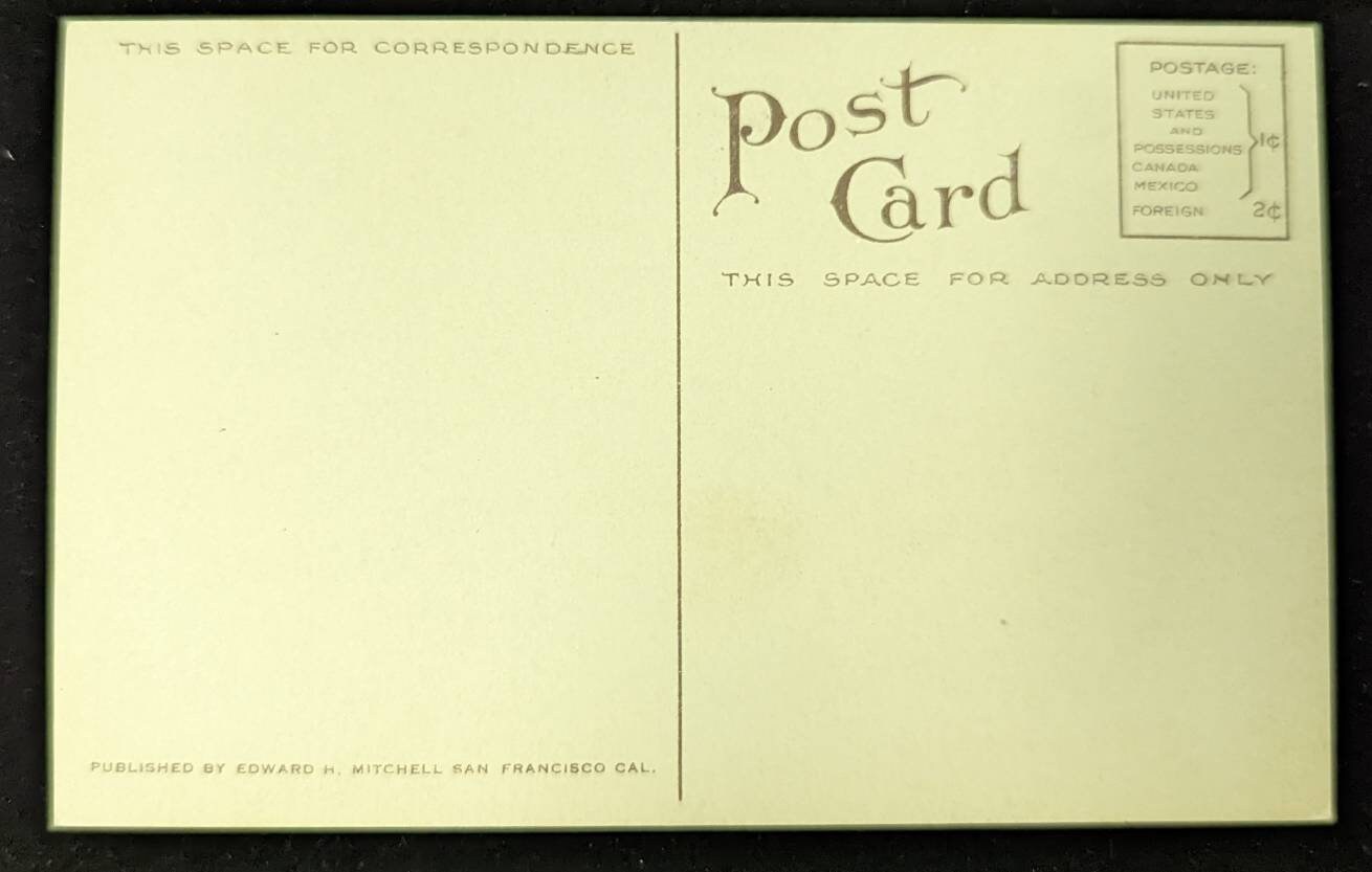 First Methodist Church - Alameda, California - Vintage Postcard