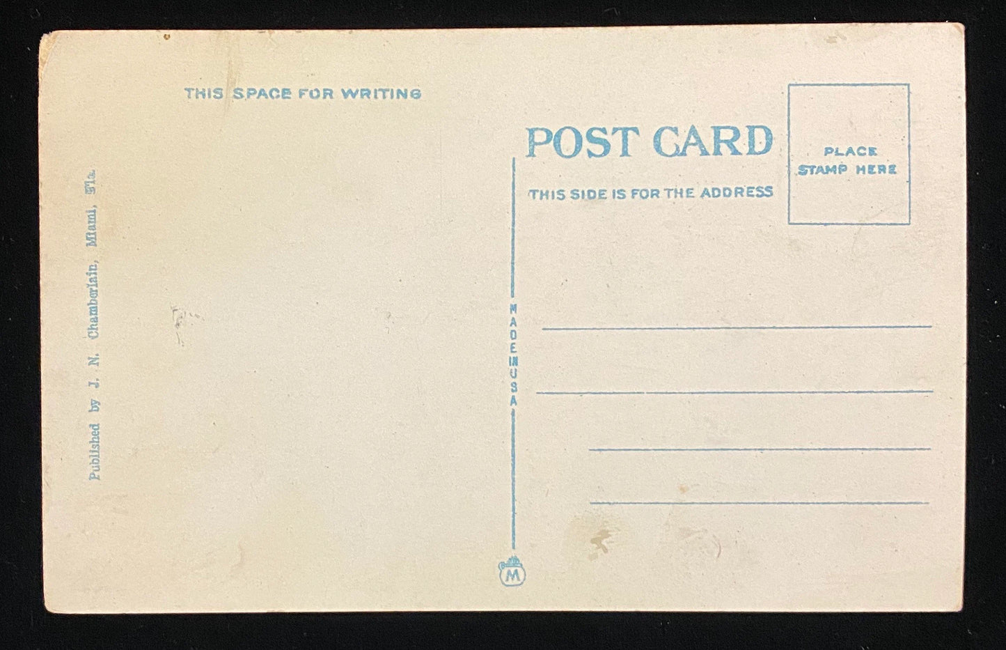 Waiting For You in Miami, Florida - Vintage Postcard