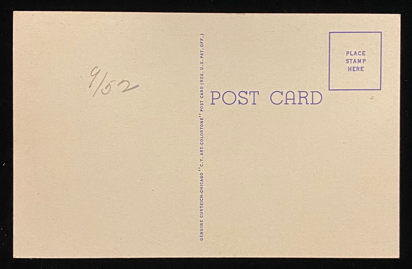 Tobacco Auction in Kentucky - 1940 Linen Postcard