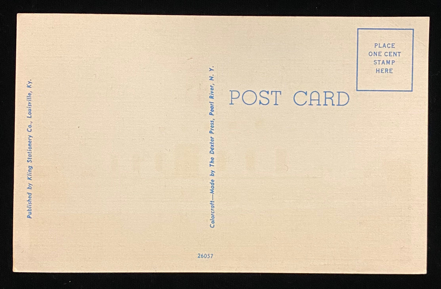 The United States Gold Depository - Fort Knox, Kentucky - 1940s Linen Postcard