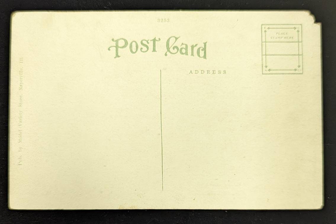 Goldspohn Science Hall, Naperville, Illinois Vintage Postcard