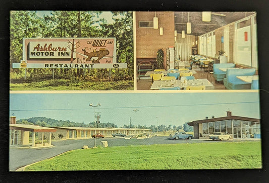 Ashburn Motor Inn Restaurant Hotel/Motel, Ashburn, Georgia - Vintage Postcard