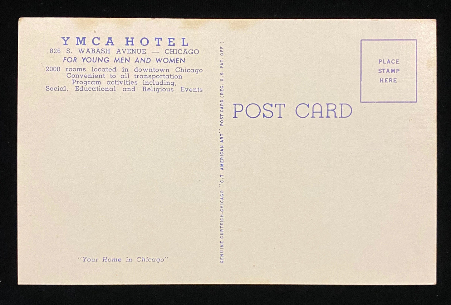 Stevens Hotel, Chicago, Illinois - Vintage Postcard