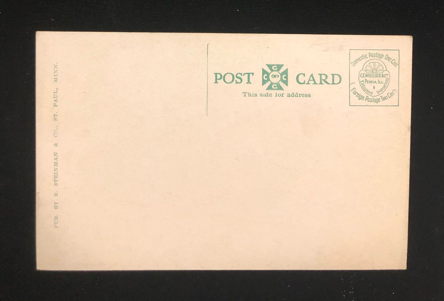 City Hospital, St. Paul Minn. Vintage Postcard