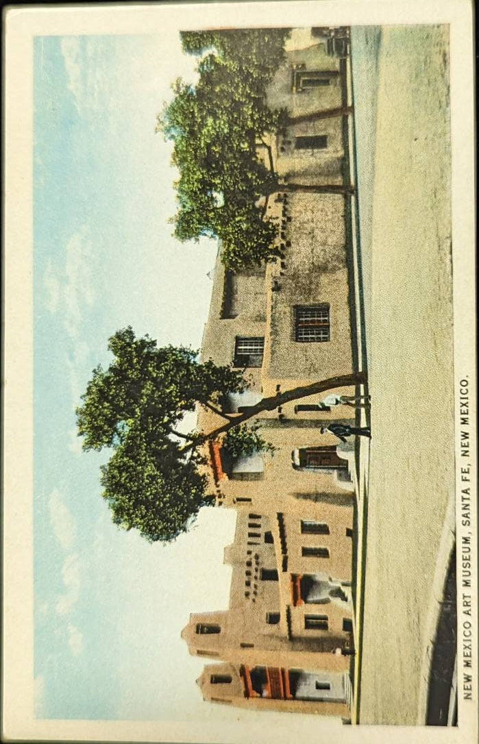 New Mexico Art Museum - Santa Fe, New Mexico - Vintage Postcard