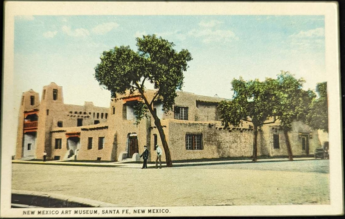 New Mexico Art Museum - Santa Fe, New Mexico - Vintage Postcard