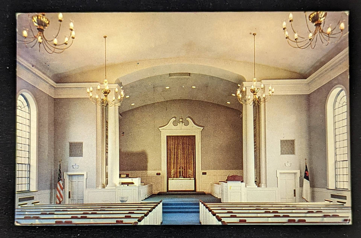 First Congregational Church, Muskegon, Michigan - Vintage Postcard