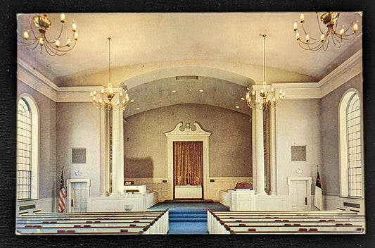 First Congregational Church, Muskegon, Michigan - Vintage Postcard